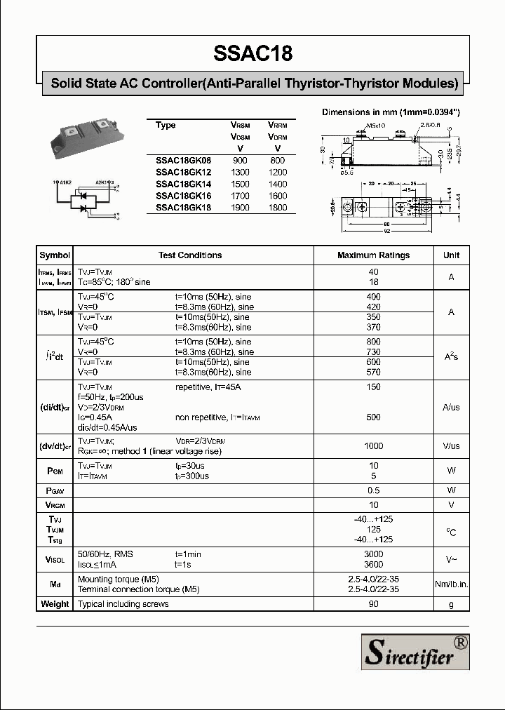 SSAC18_696345.PDF Datasheet
