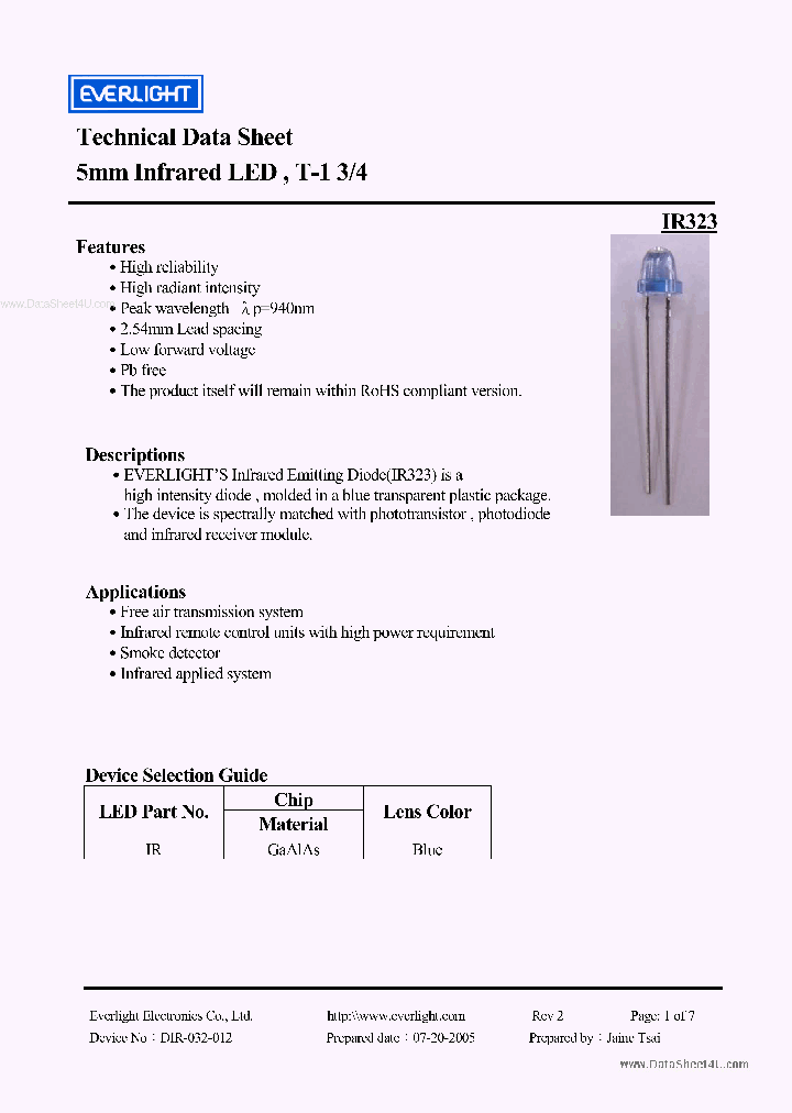 IR323_828660.PDF Datasheet