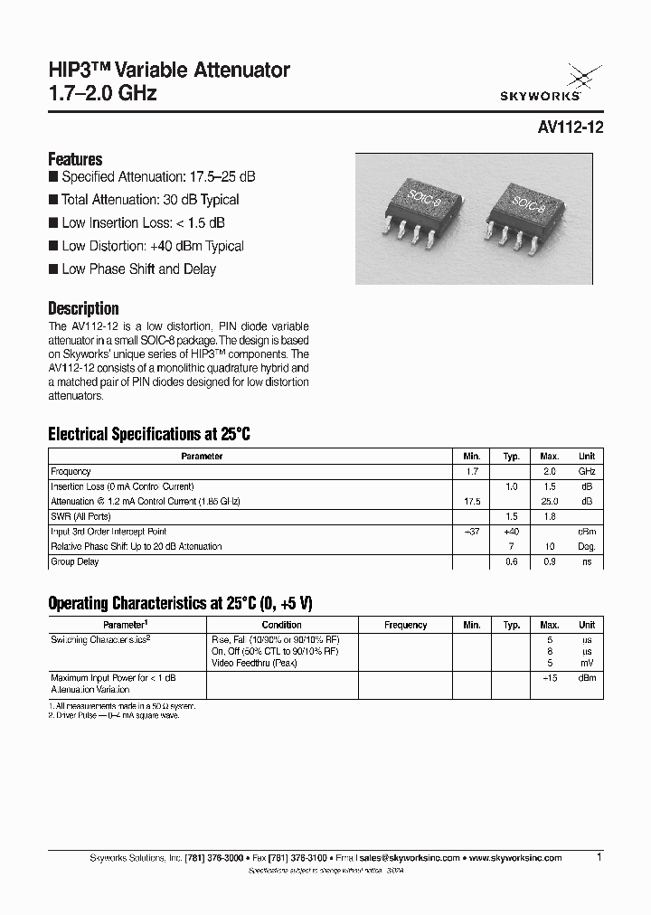 AV112-12_1049645.PDF Datasheet