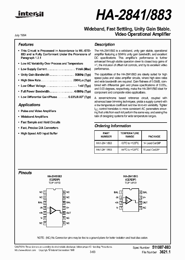 HA7-2841883_840022.PDF Datasheet