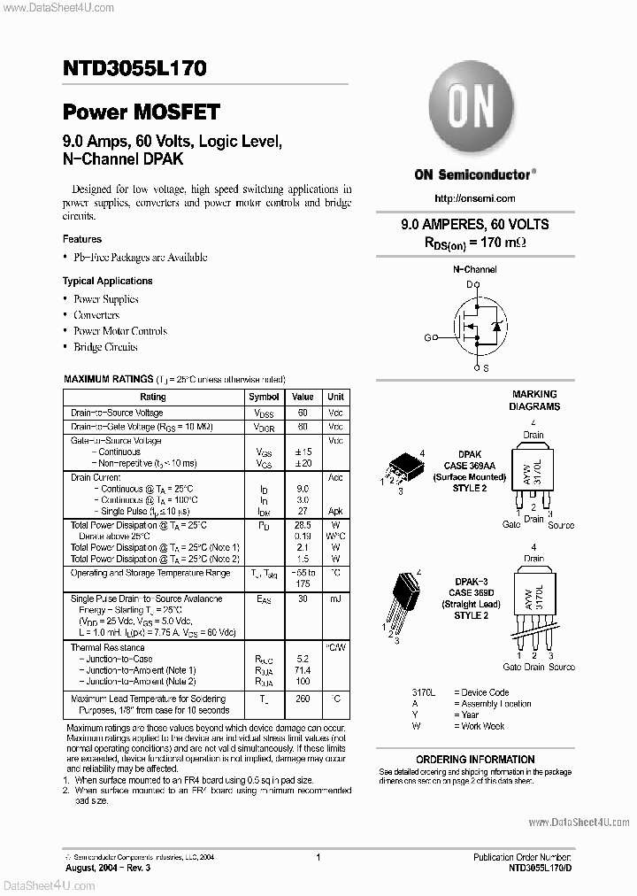 NTD3055L170_839795.PDF Datasheet