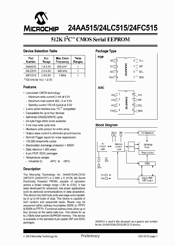 24FC515_844968.PDF Datasheet