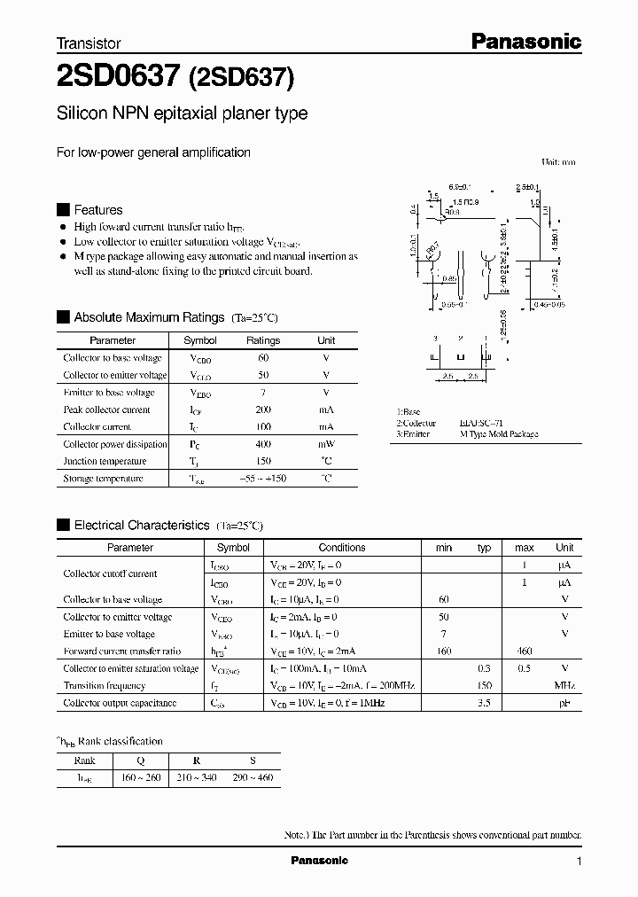 2SD637R_711794.PDF Datasheet