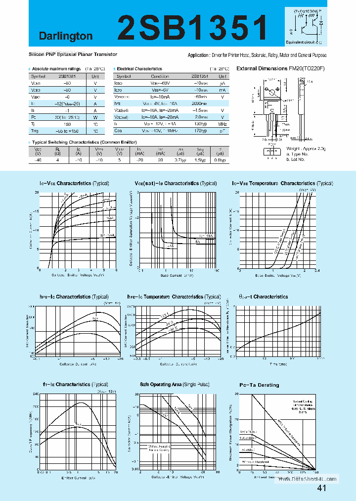 B1351_851496.PDF Datasheet