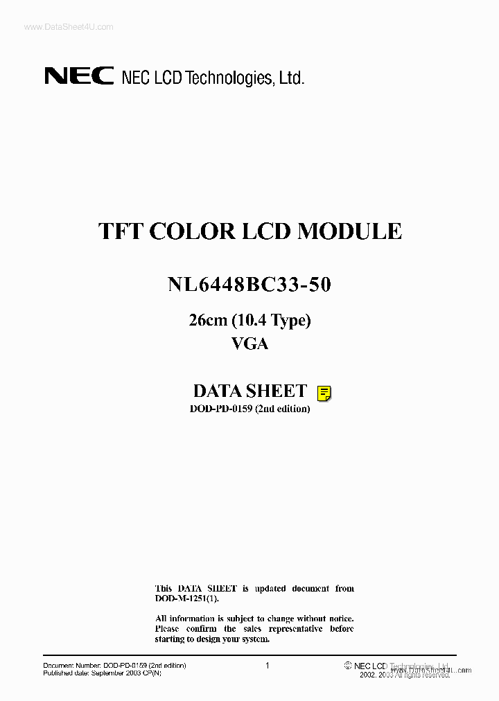 NL6448BC33-50_856602.PDF Datasheet