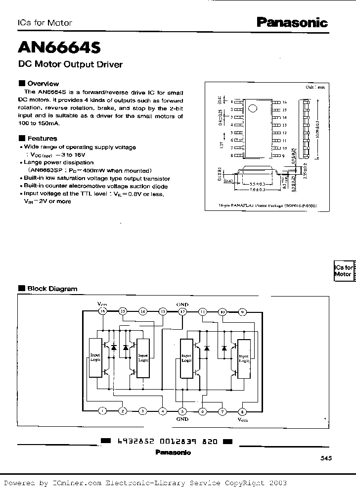 AN6664S_713626.PDF Datasheet