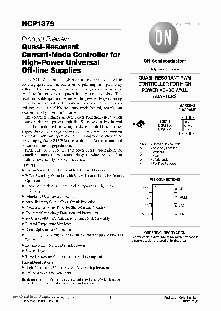 NCP1379_858139.PDF Datasheet