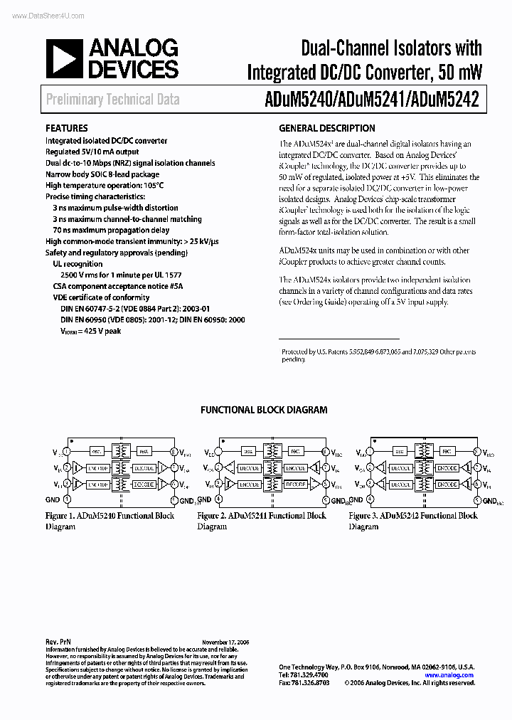 ADUM5241_863715.PDF Datasheet