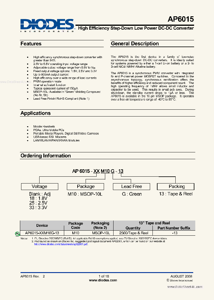 AP6015_865251.PDF Datasheet