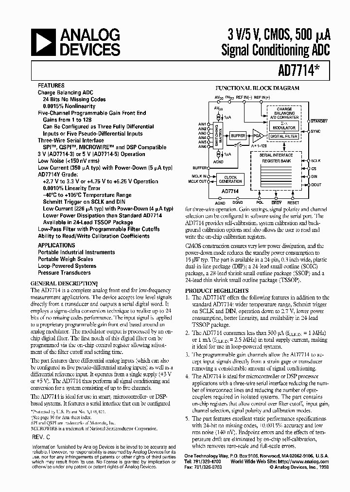 AD7714YR_871956.PDF Datasheet
