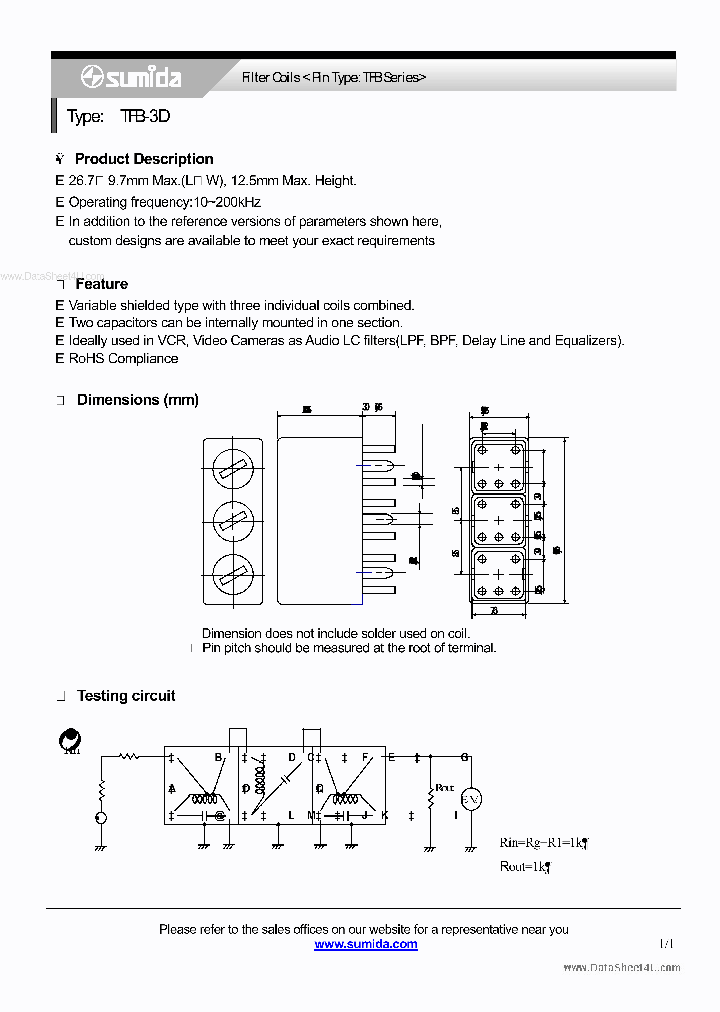 TFB-3D_868099.PDF Datasheet