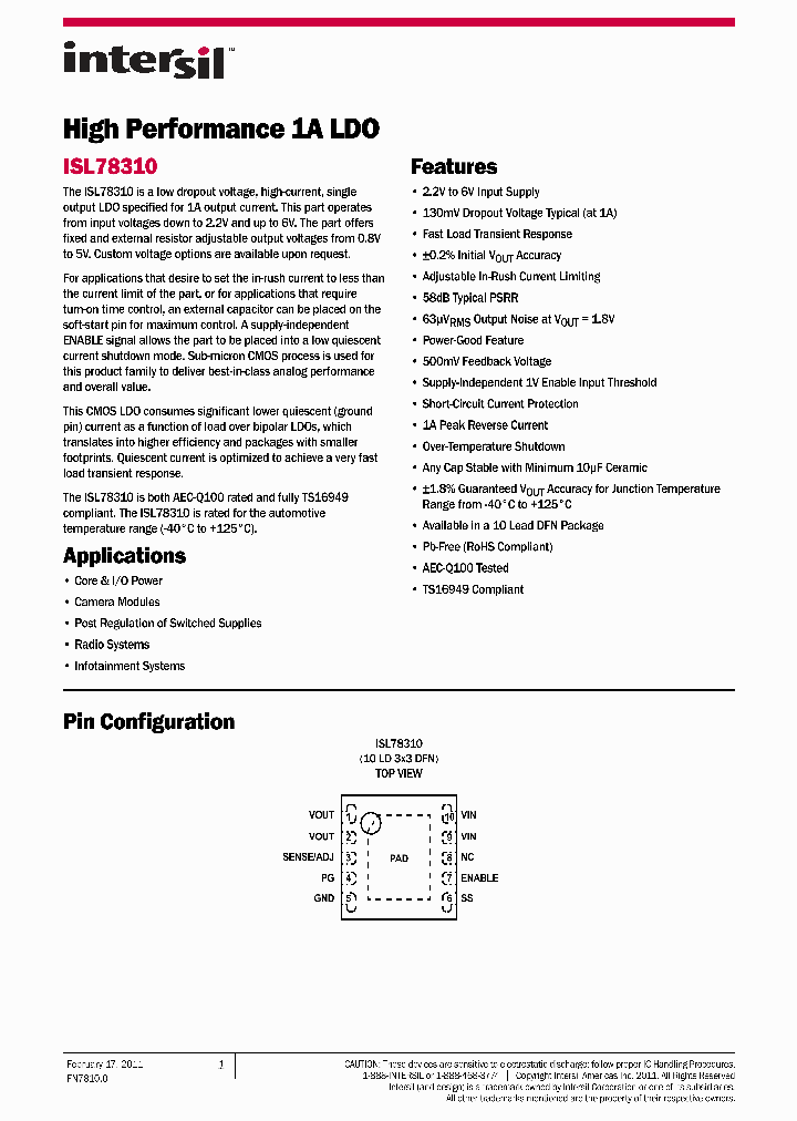 ISL78310ARAJZ-TR5303_1154701.PDF Datasheet