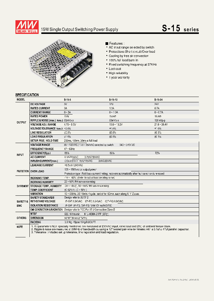S-15_1157573.PDF Datasheet