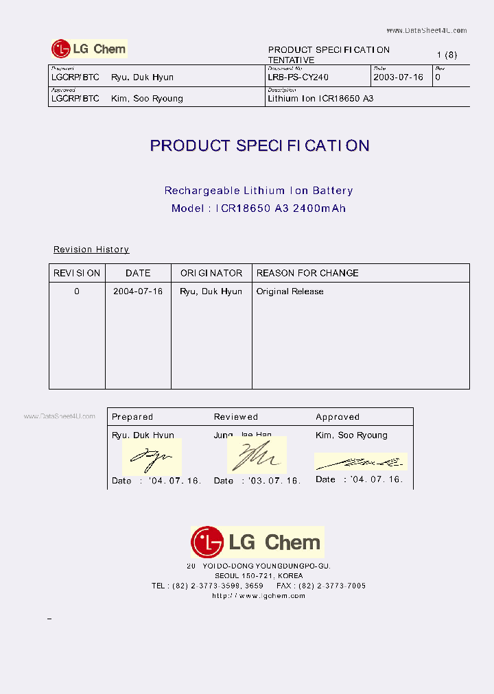 ICR18650-A3_874680.PDF Datasheet