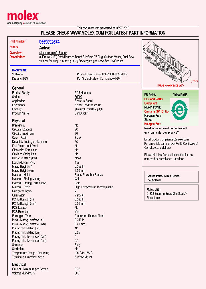 55909-2674_1172416.PDF Datasheet