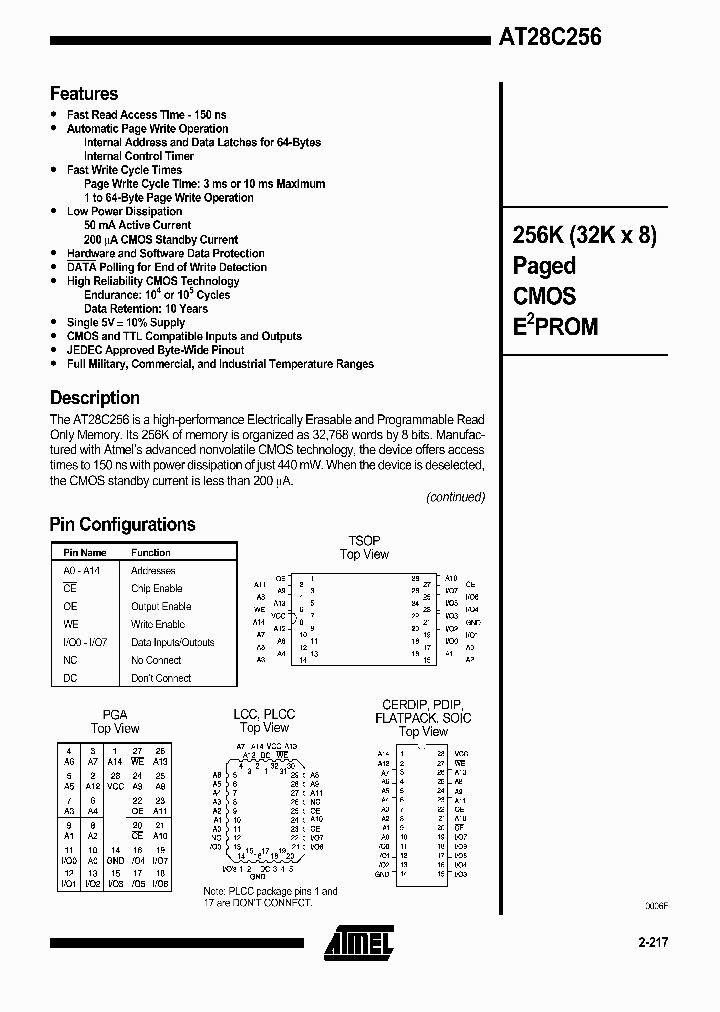 AT28C256E-20LM883_1178618.PDF Datasheet