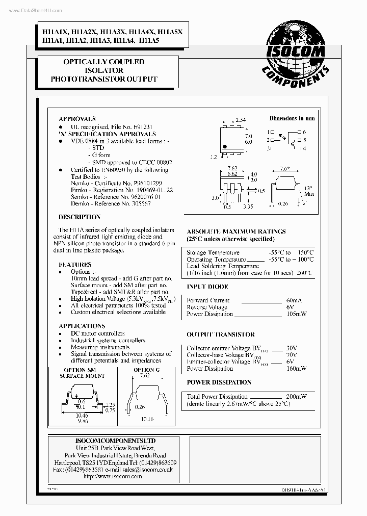 H11A2_890779.PDF Datasheet