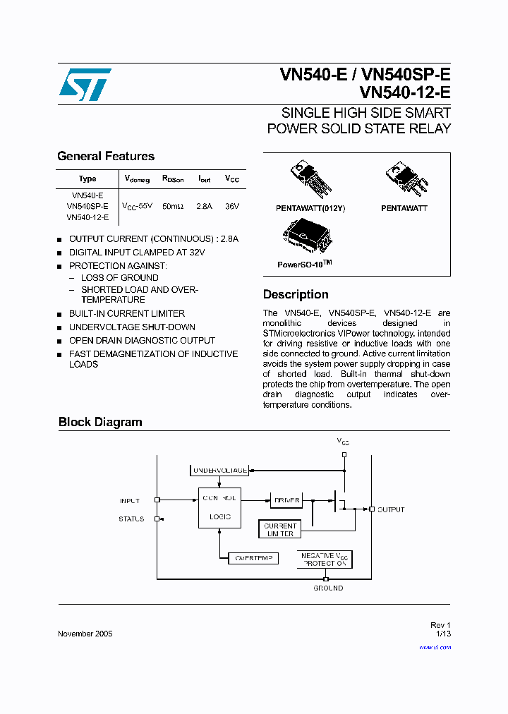 VN540-12-E_727117.PDF Datasheet
