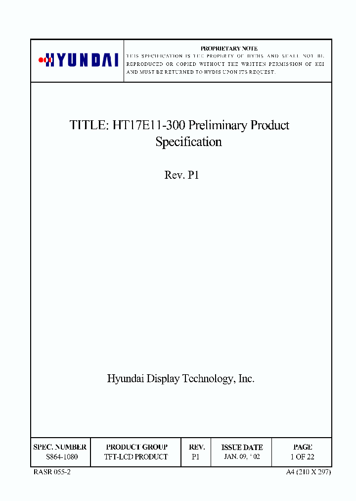 HT17E11-300_1192727.PDF Datasheet