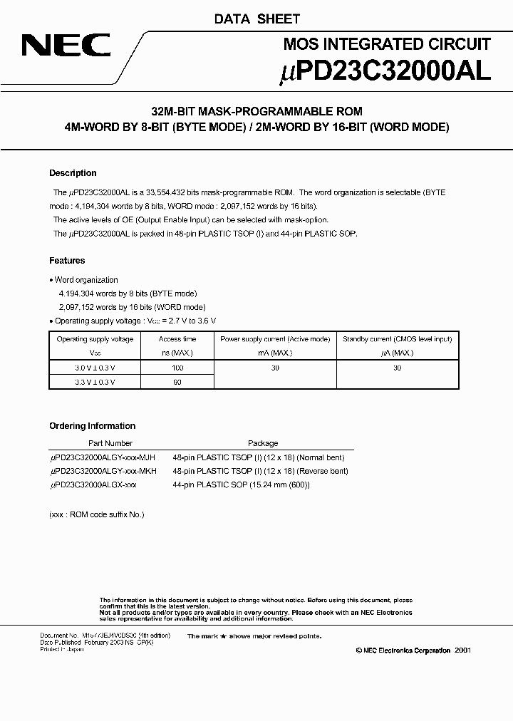 UPD23C32000ALGY-XXX-MJH_1205492.PDF Datasheet