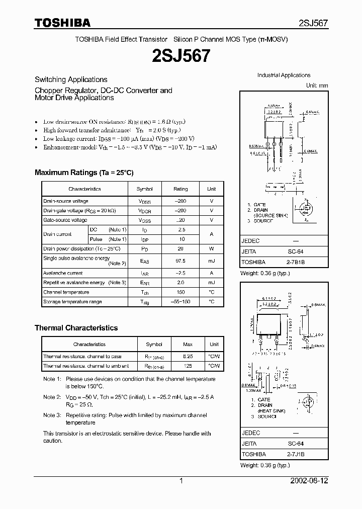 2SJ567_1206767.PDF Datasheet