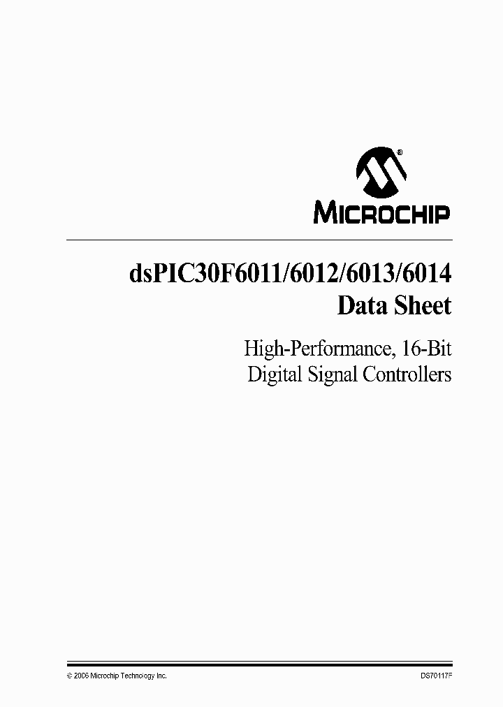 DSPIC30F6012AT-20ES-ES_1199510.PDF Datasheet