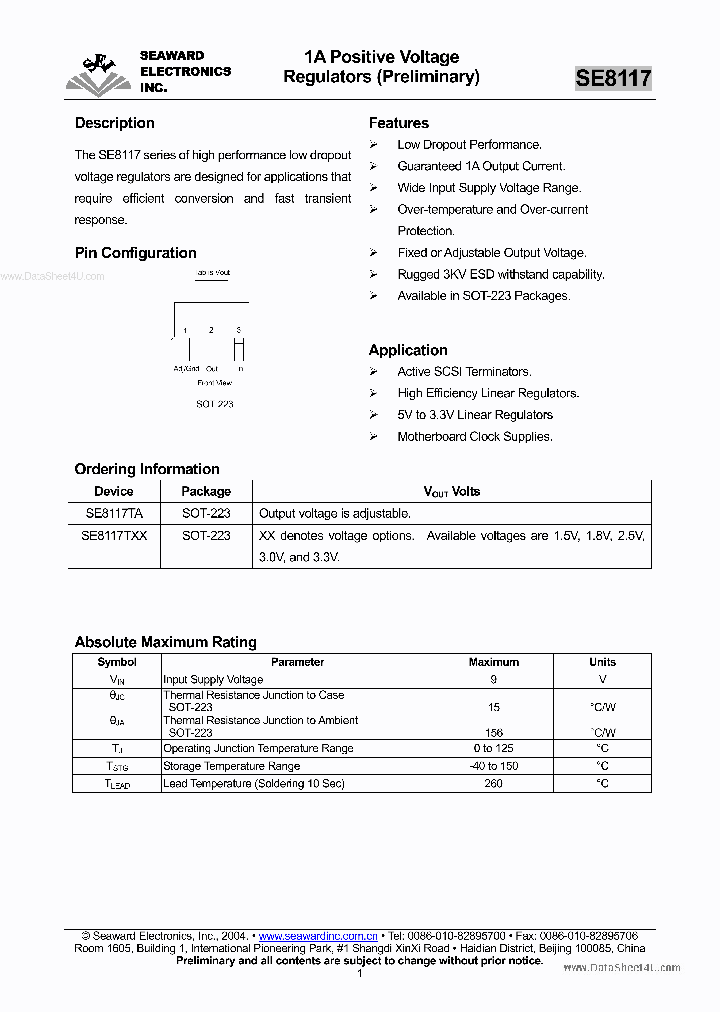 SE8117_916962.PDF Datasheet