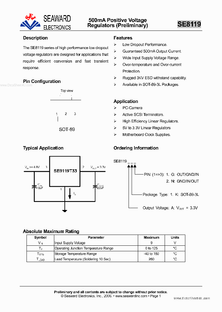 SE8119_916963.PDF Datasheet