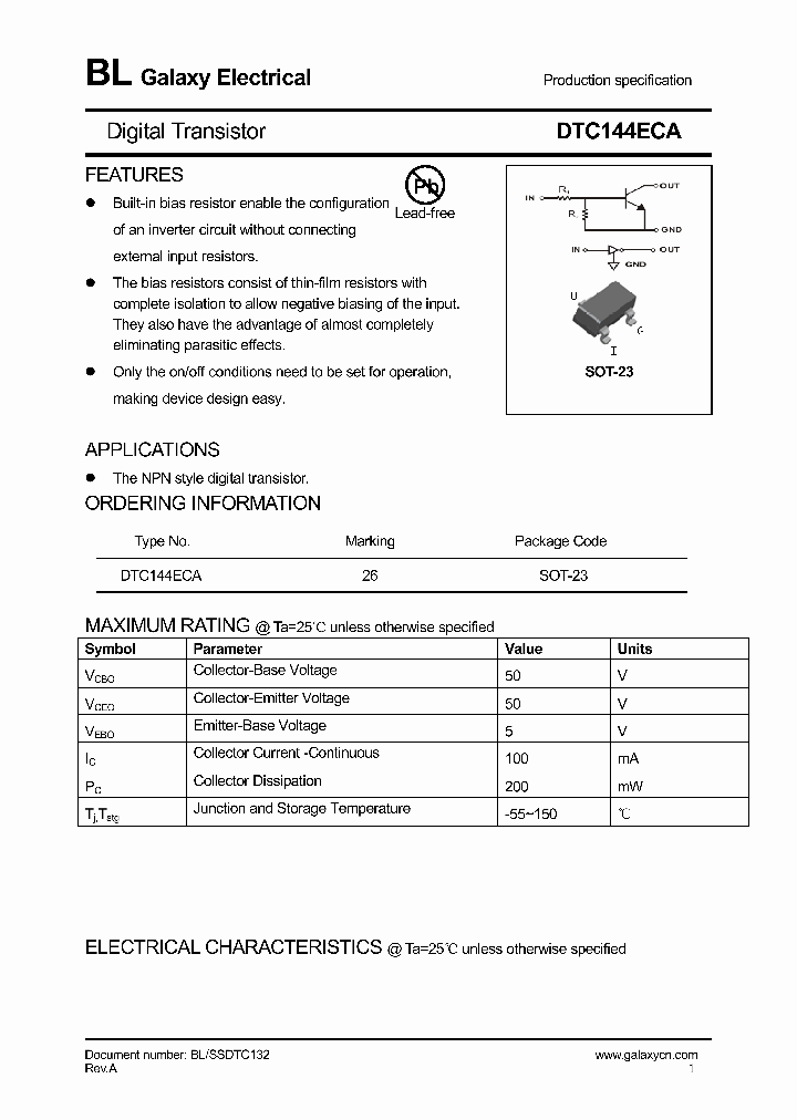 DTC144ECA_1206843.PDF Datasheet