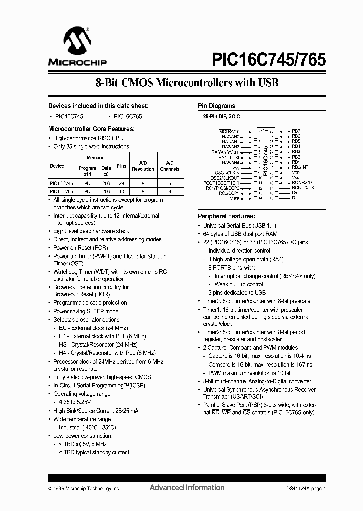 PIC16C765TJW_737126.PDF Datasheet