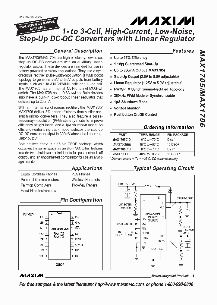 MAX1705CD_1213591.PDF Datasheet