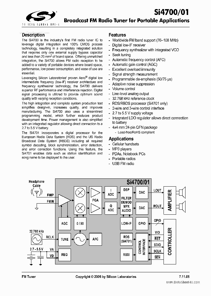 SI4700_916624.PDF Datasheet