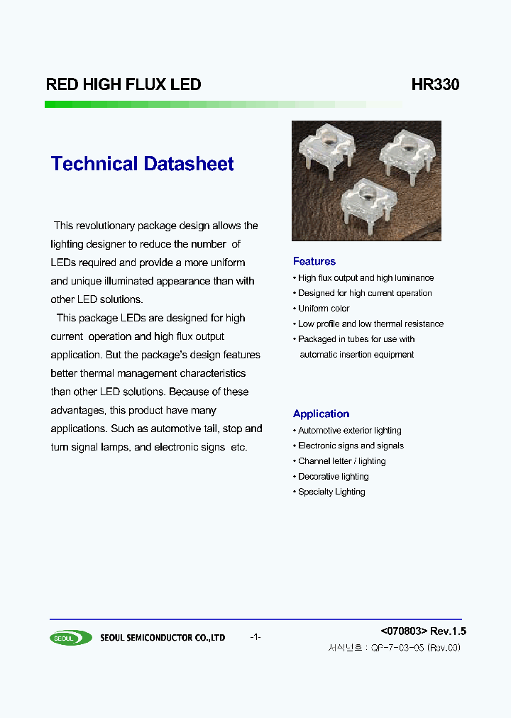 HR330_739734.PDF Datasheet