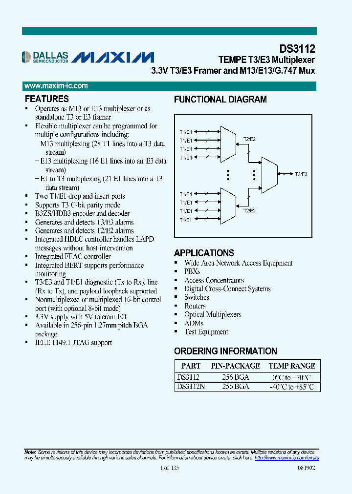 DS3112_1246203.PDF Datasheet