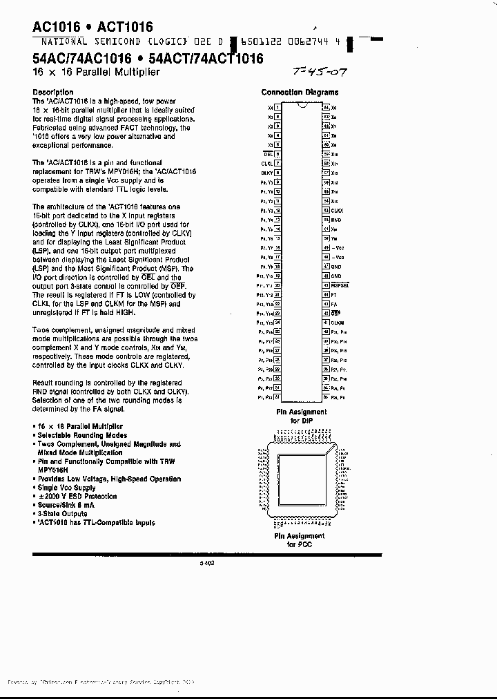 54AC1016DM_740783.PDF Datasheet