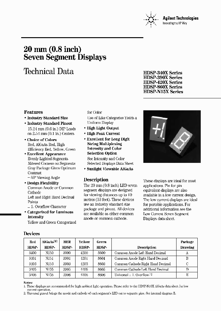 HDSP8606_743501.PDF Datasheet
