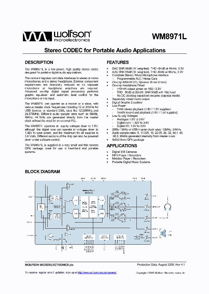 WM8971LGEFLR_1227796.PDF Datasheet
