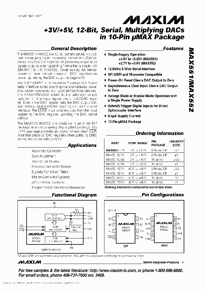 MAX552AEPA_744512.PDF Datasheet