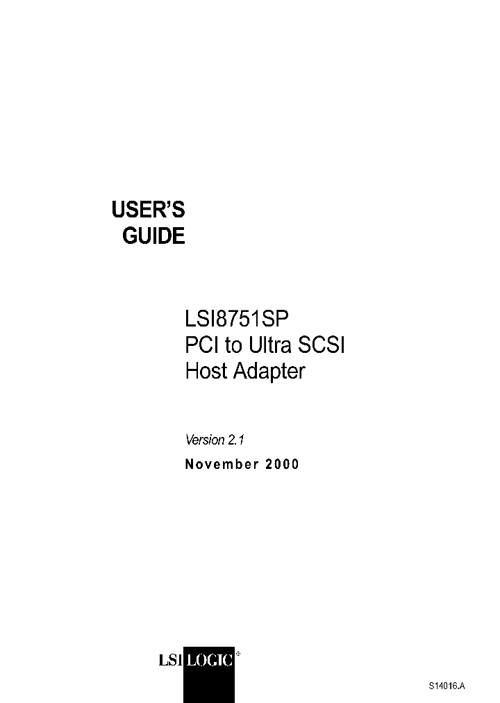 LSI8751SP_744886.PDF Datasheet