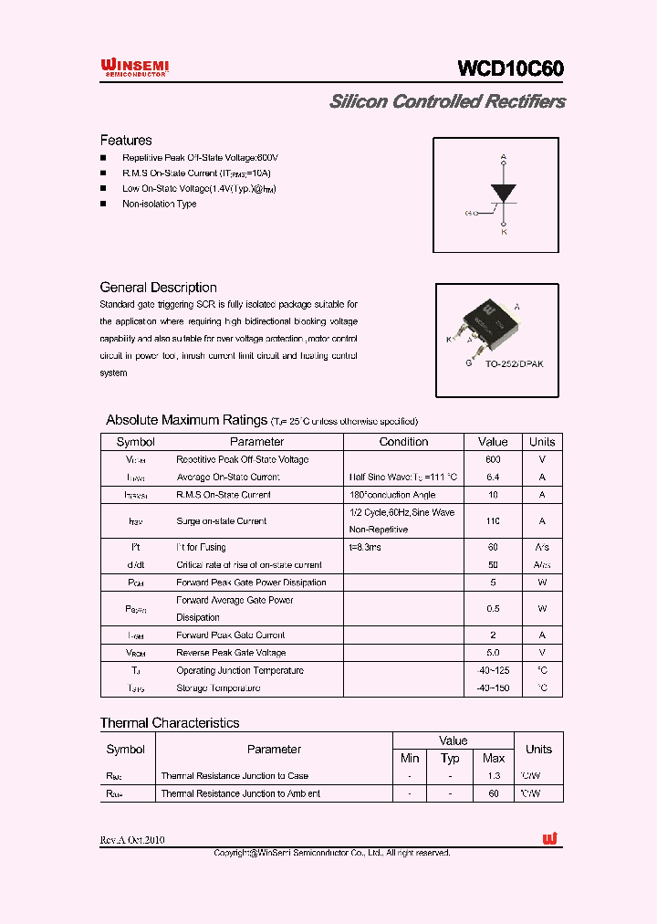 WCD10C60_1237849.PDF Datasheet