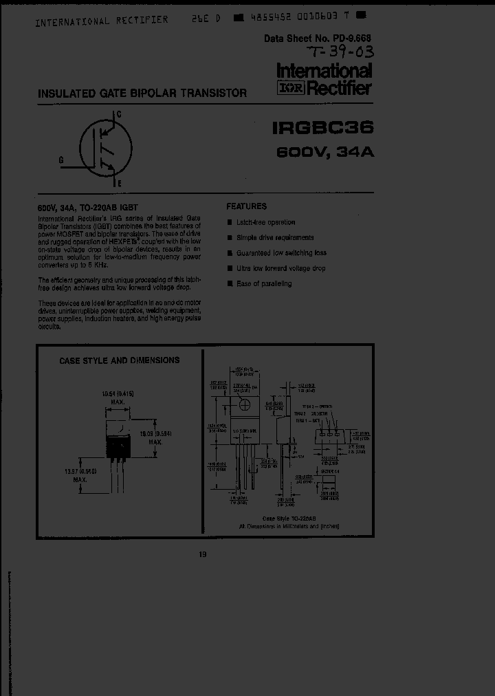 IRGBC36_748514.PDF Datasheet