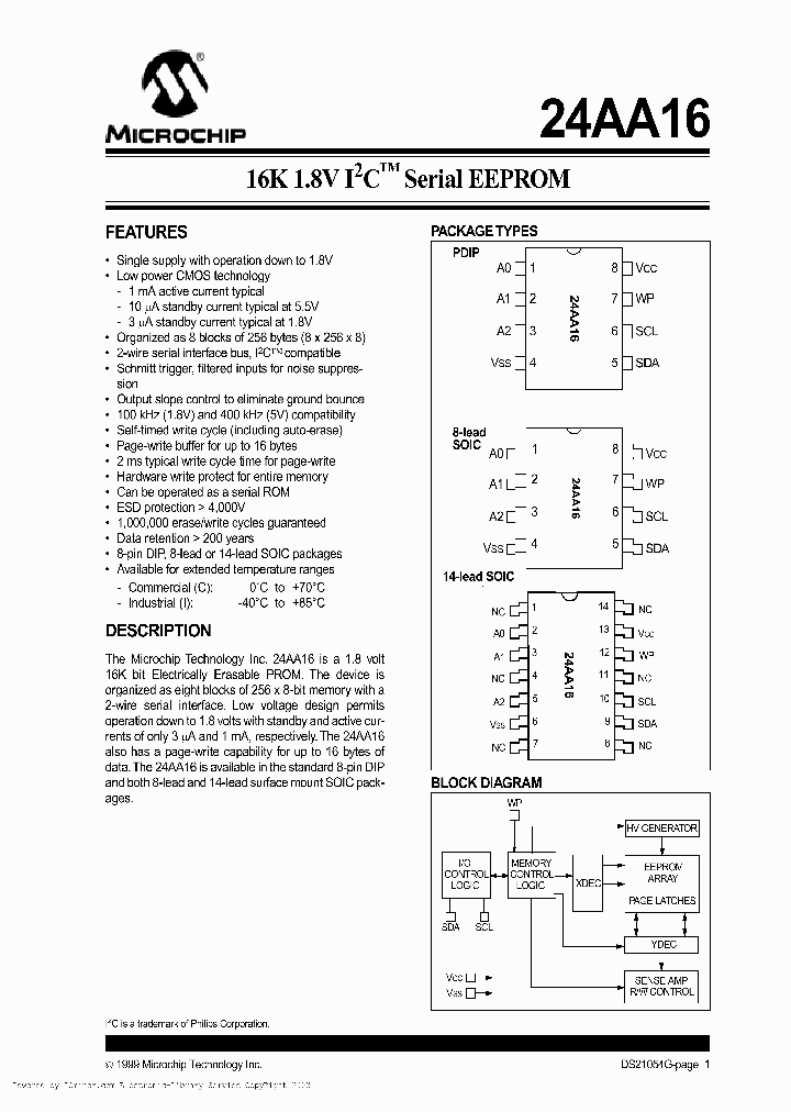 24AA16-ISL_749796.PDF Datasheet