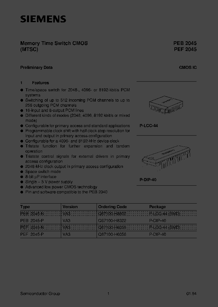 PEB2045N_749657.PDF Datasheet