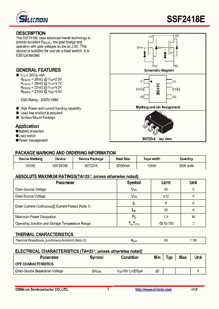 SSF2418E_1270762.PDF Datasheet