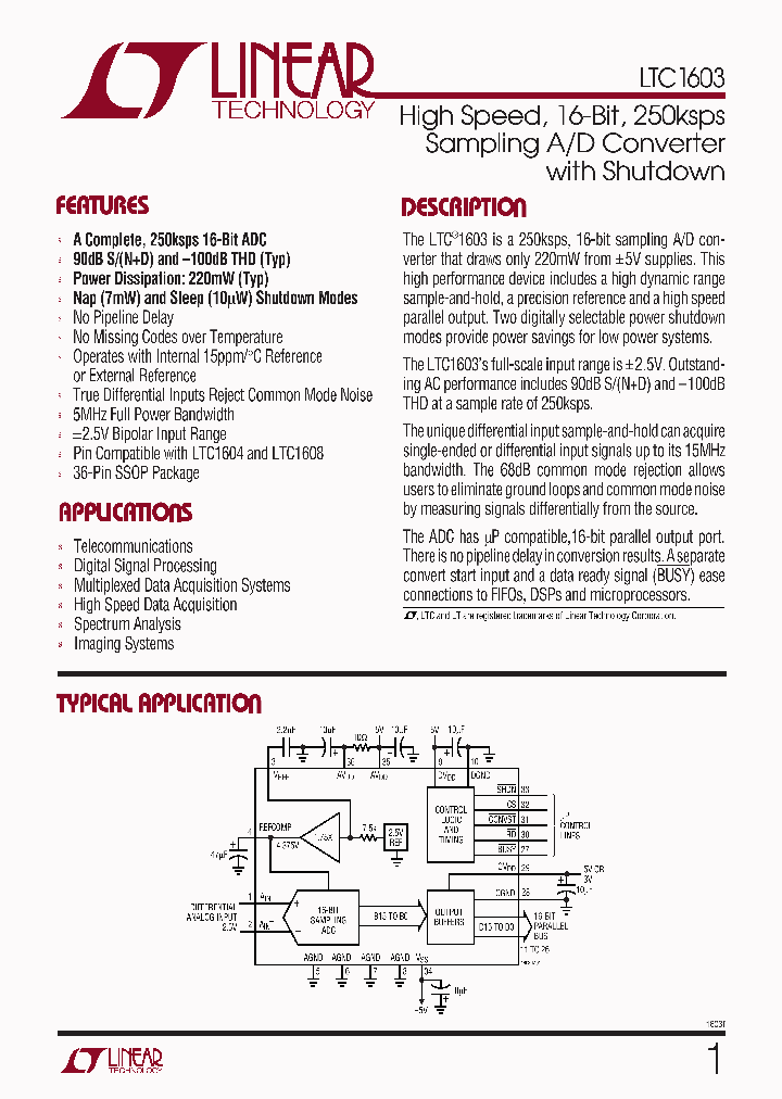 LTC1603_756120.PDF Datasheet