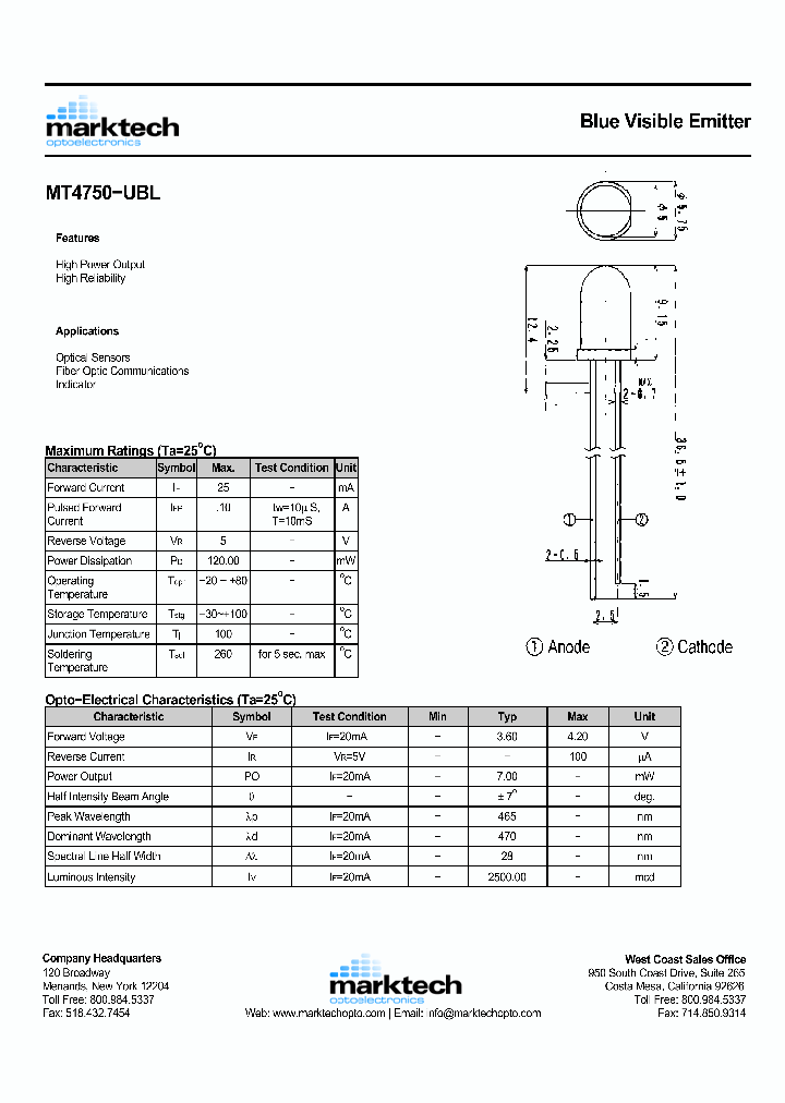 MT4750-UBL_1278782.PDF Datasheet