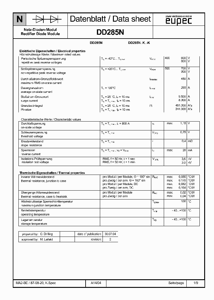 DD285N04_1277800.PDF Datasheet