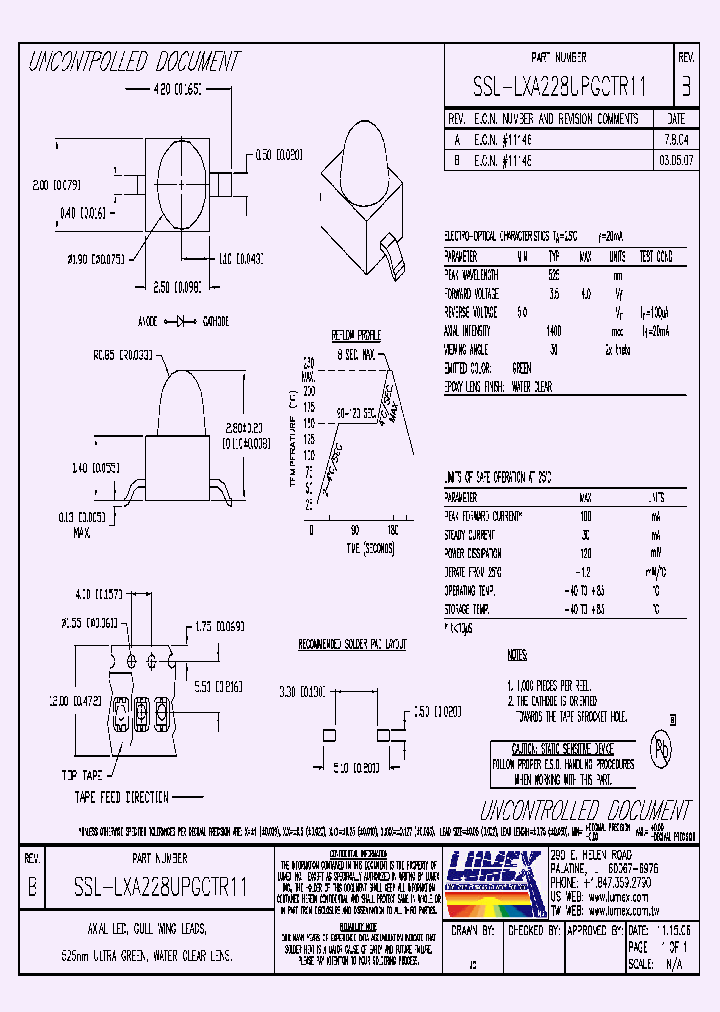 SSL-LXA228UPGCTR11_1278607.PDF Datasheet