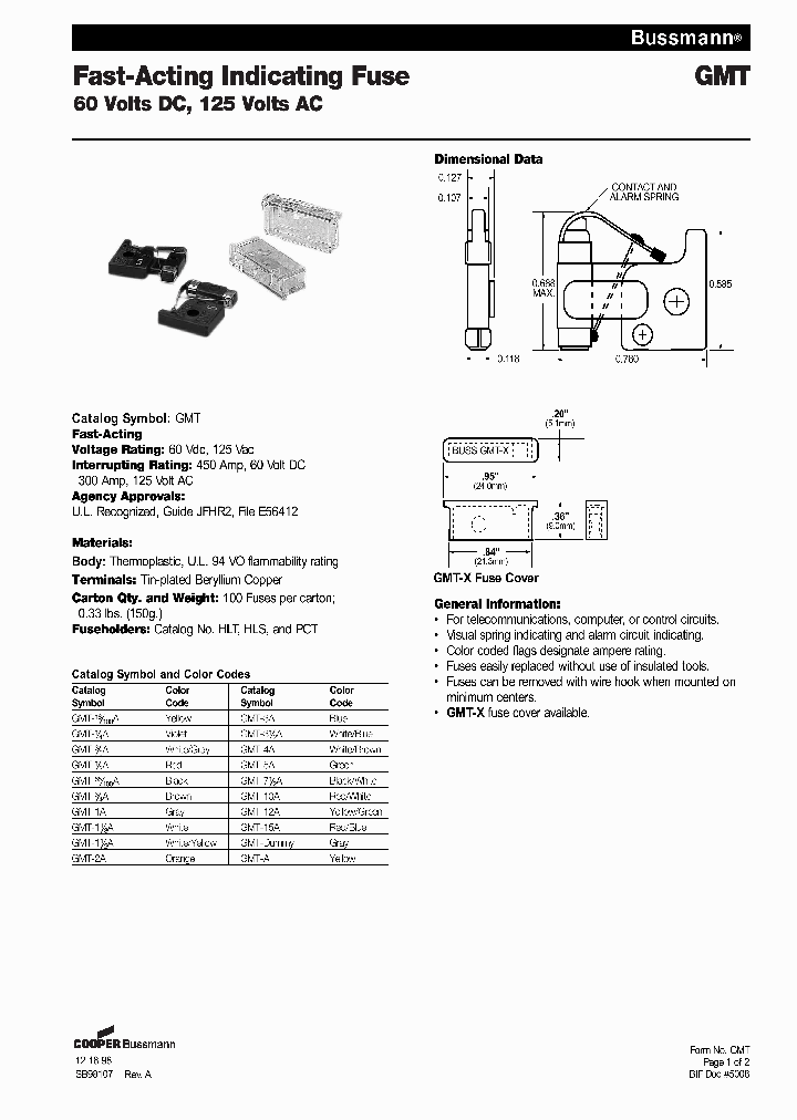 GMT-12A_760839.PDF Datasheet
