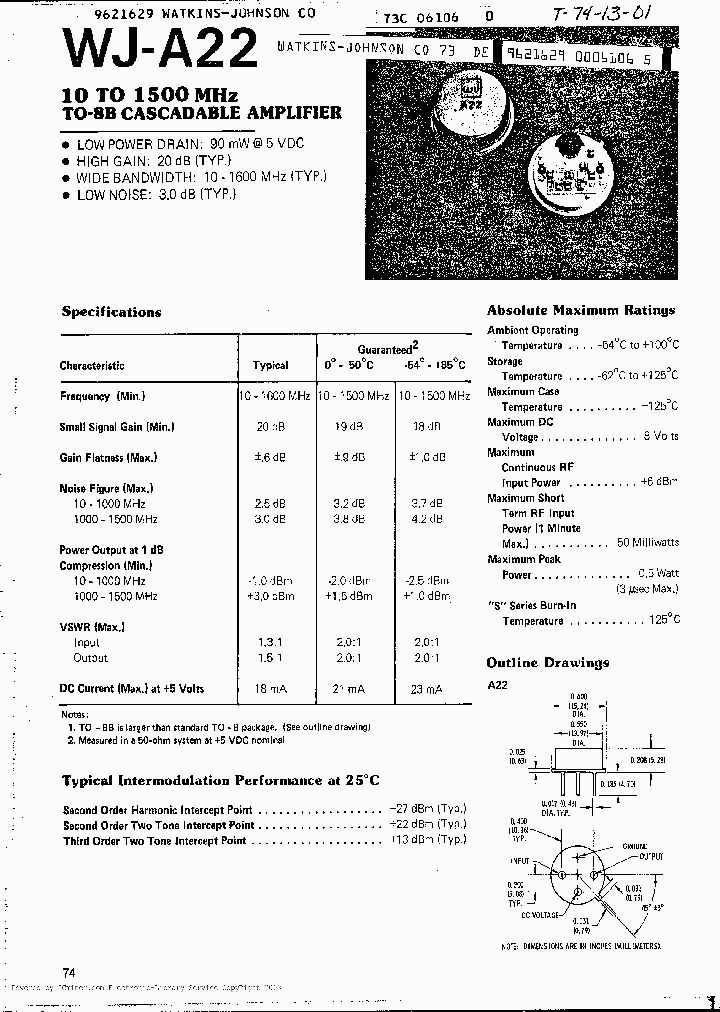 A22_763040.PDF Datasheet